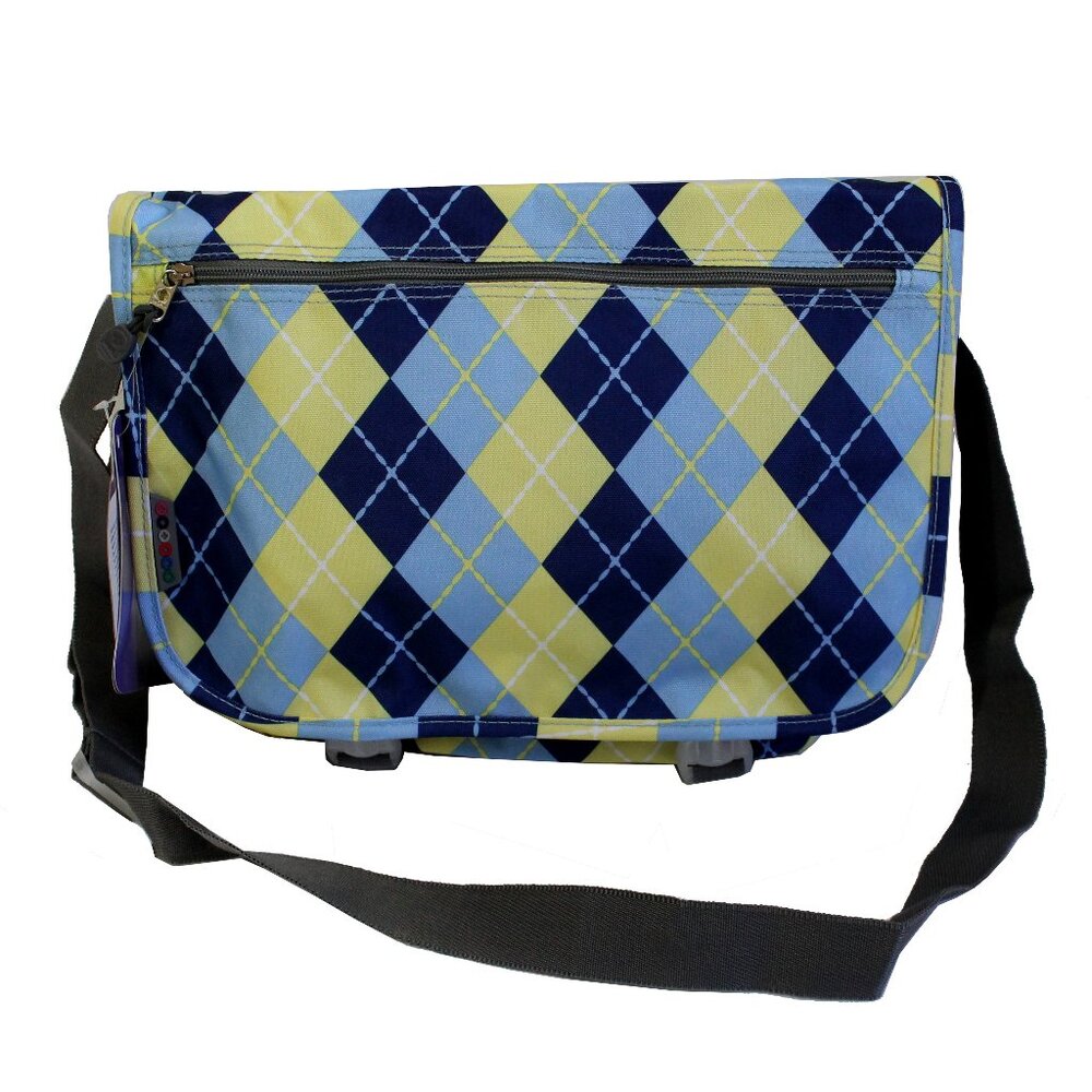 Women Fashion Fabric Everyday Work Travel Crossbody Messenger Shoulder Book Bag